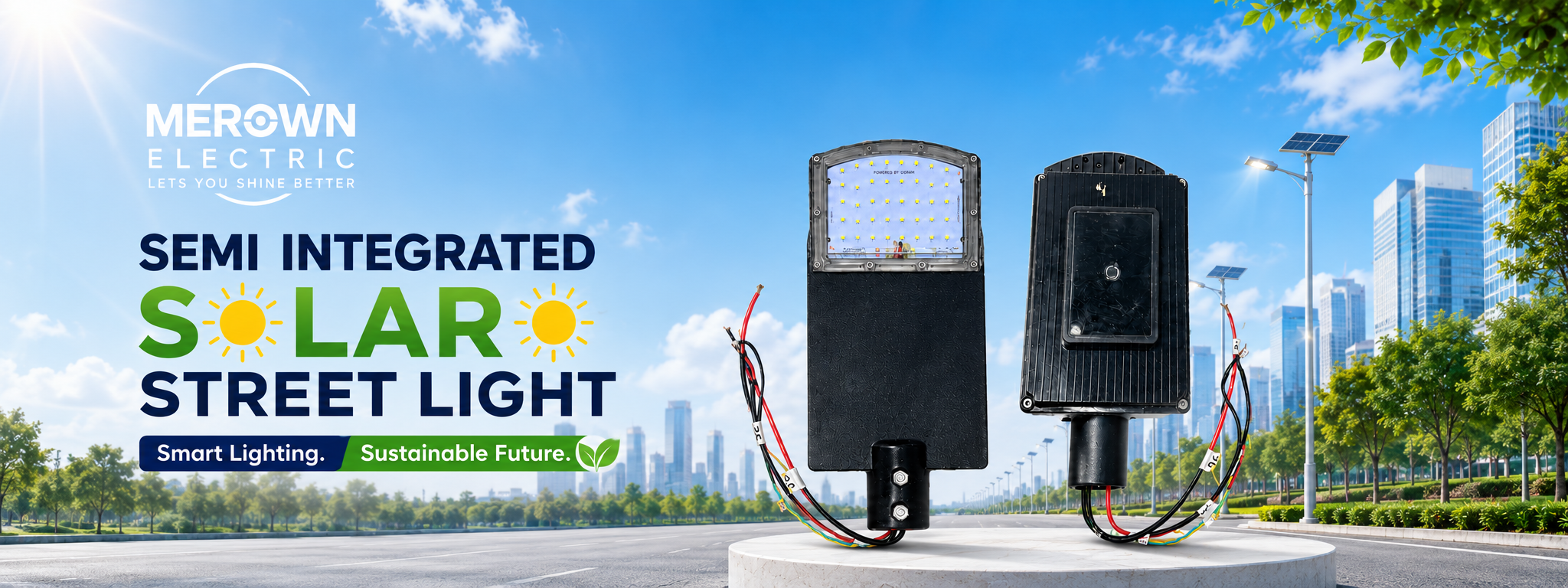 Semi Integrated SOlar street Light
