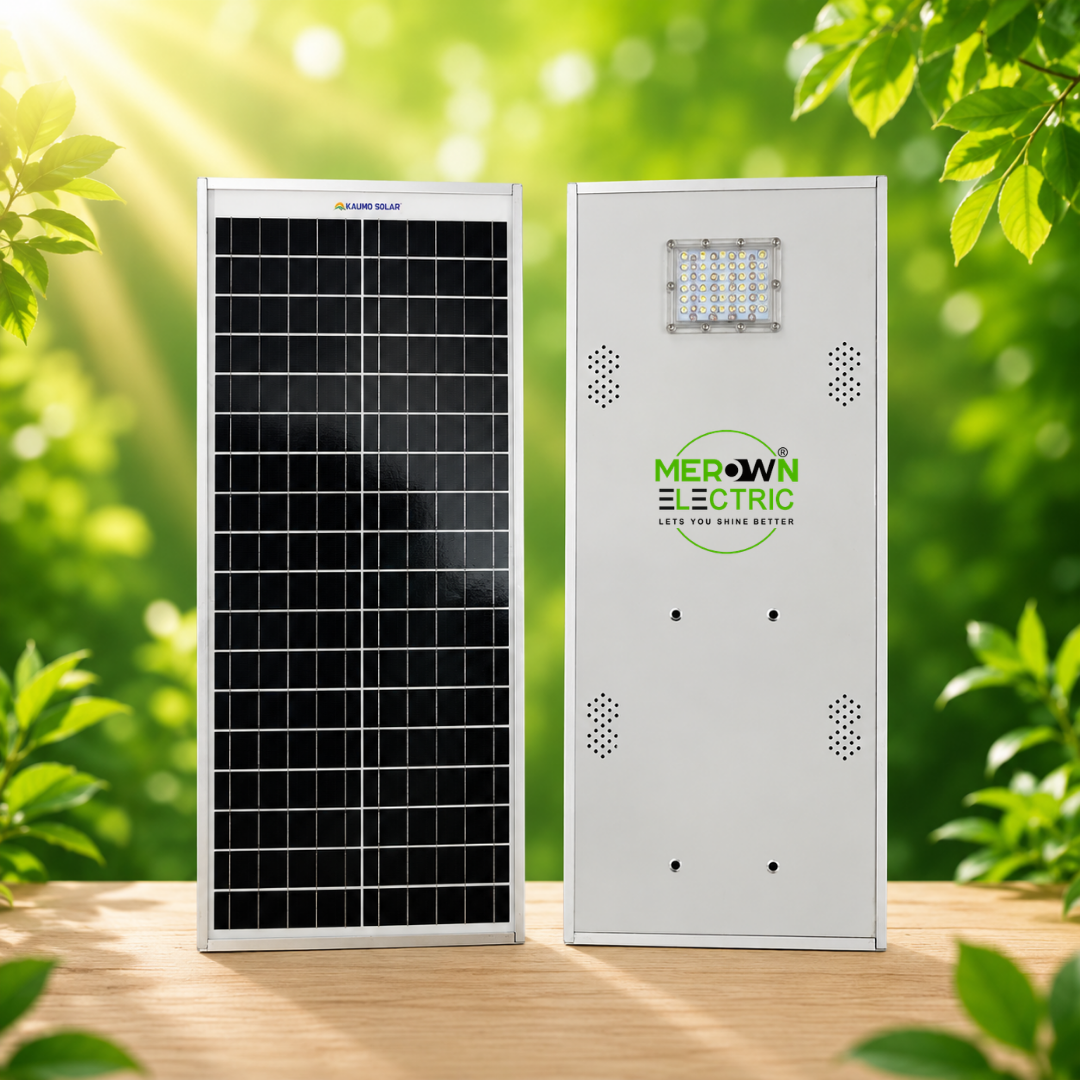 All in one Integrated Solar Street Light