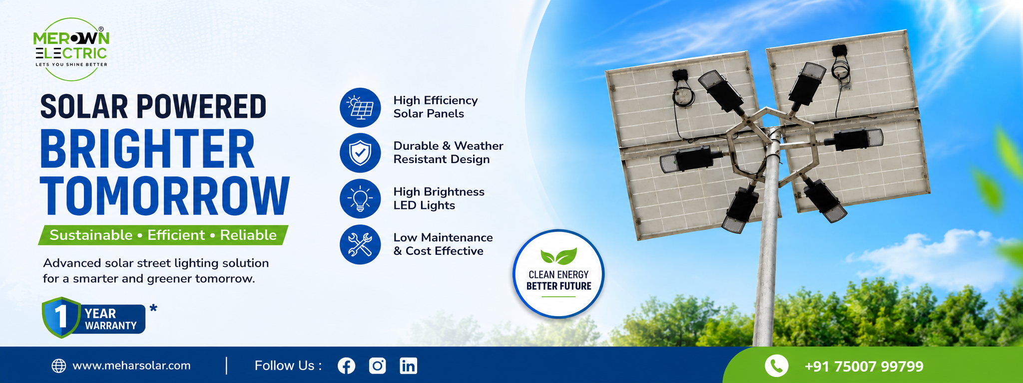 High Mast Solar Light
