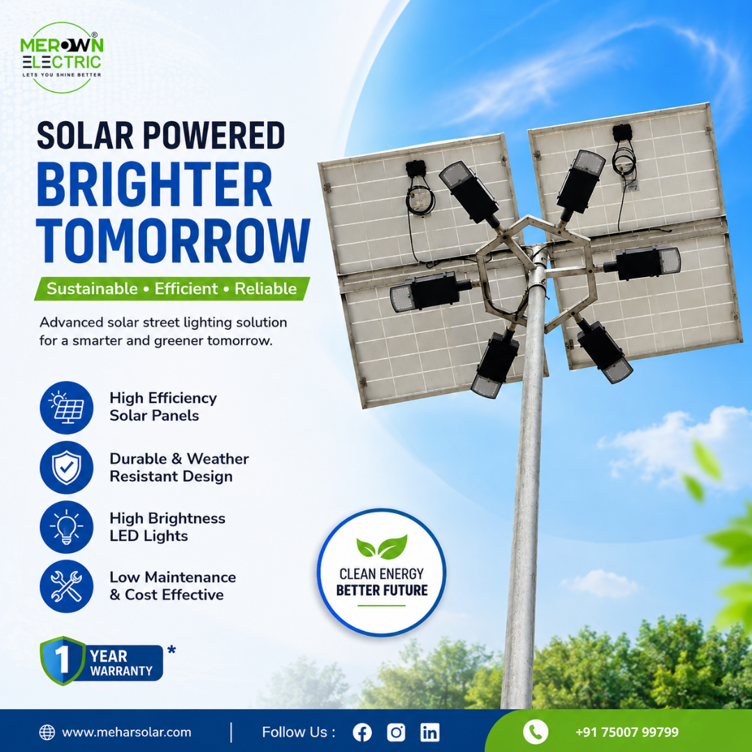 Solar Highmast Lights