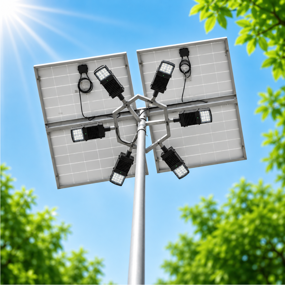 Solar Highmast Lights